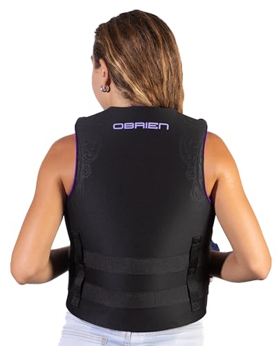 O'Brien Impulse Women's Life Jacket, US Coast Guard Approved, Great for Any Water Sports - Boating, Skiing, Surfing, PWC