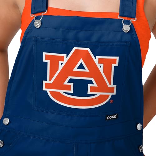 FOCO NCAA womens Ncaa College Team Logo Bib Overalls