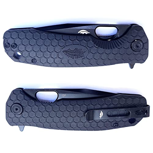 Western Active HB4032 Honey Badger Tanto Pocket Knife 3.63" Blade Lightweight 3.9oz Folding Utility EDC Deep Pocket Carry ...