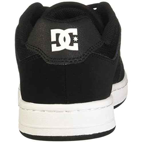 DC Shoes Manteca- Black/White- 8