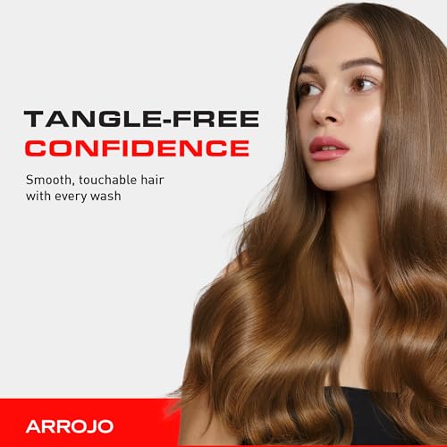 ARROJO Shine Luxe Cleansing Shampoo ? Cruelty-Free, Paraben-Free Sulfate-Free Hair Wash with Macadamia & Grape Seed ? Gentle Clarifying Shampoo for Women & Men