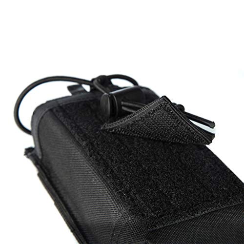 Tactical Molle Radio Holster Holder Case Military Heavy Duty Pouch Bag for Two Ways Walkie Talkies Adjustable Storage with...