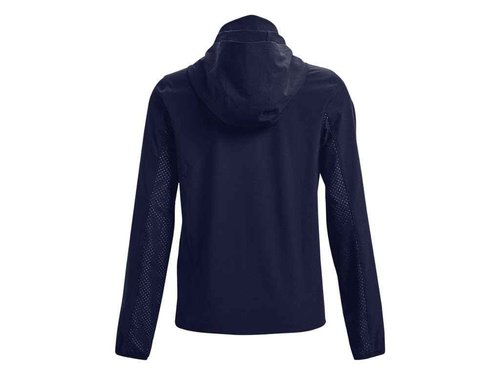 Under Armour Womens Squad 3.0 Warmup Full Zip Jacket Midnight Navy XL