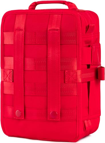 SurviveX Large First Aid Kit for Car, Travel & Home - Emergency Kit for Hiking, Camping, Backpacking and Outdoors - Includ...