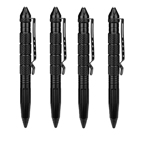Magik 4-8 Pack EDC Tactical Pen Self Defense Survival Emergency Gear Window Breaker (4 Pack)