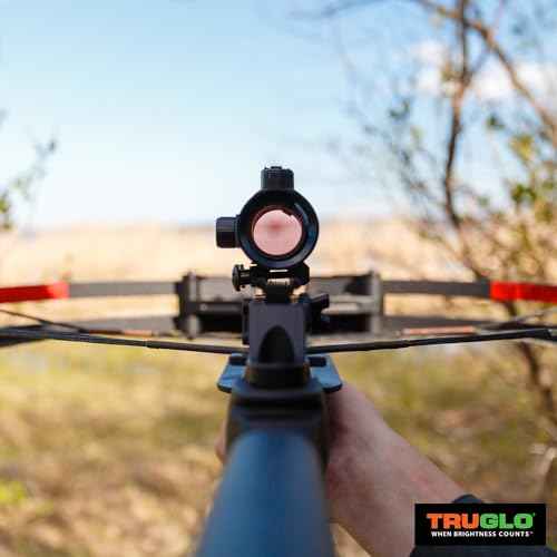 TRUGLO GOBBLE-STOPPER 30mm 3-MOA Turkey Hunting Dual-Color Center Dot Sights with Multi-Coated Lenses, Available in Anodized Matte Black or Realtree Finish