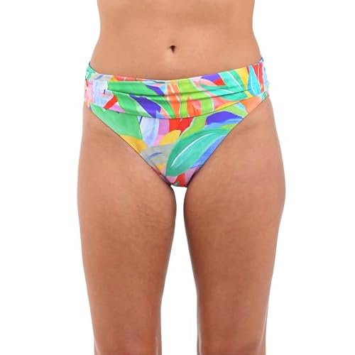 La Blanca Womens Shirred Band Hipster Swimsuit Bottom