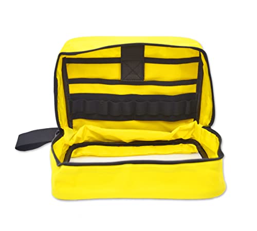 Lightning X Products Premium Color Coded Organizer First Aid Kit Accessory Pouches - Extra Large - Zippered Bag With Trans...