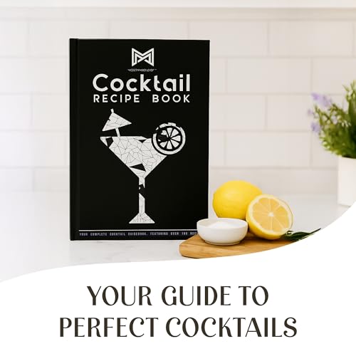 Modern Mixology 21-Piece Cocktail Shaker Set with Stand | Complete Cocktail Kit Gift Set | Top Bartender Gifts for Men & W...
