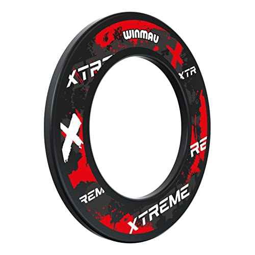 WINMAU Lifestyle Design Dart Board Surround Ring - Available in Varying Designs - Durable Backboard Wall Protector for Dartboards - Professional Darts Accessories