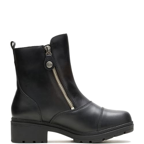 Harley-Davidson womens Amherst Leather Motorcycle Casual Boot