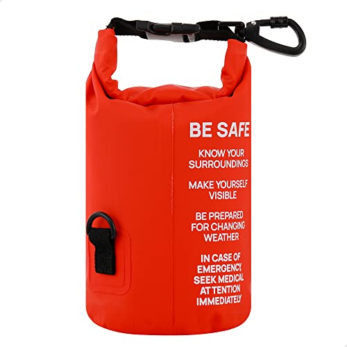 Breakwater Supply™ Waterproof First Aid Kit Dry Bag Bug Out Bag Preloaded with Emergency Survival Prepper Supplies for Boa...