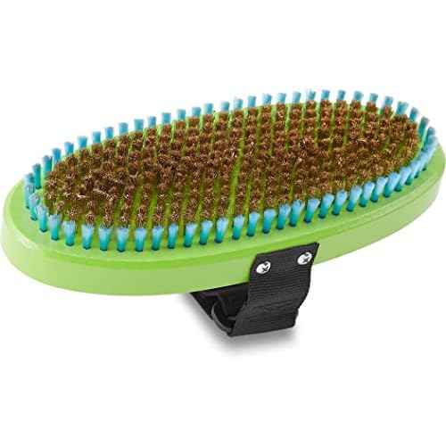 Dakine Premium Oval Brass Brush - Green, One Size
