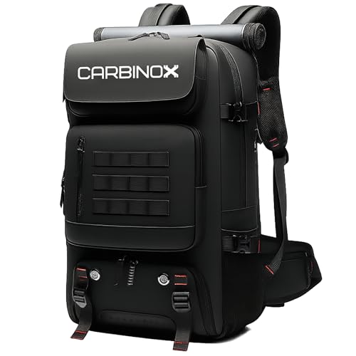 CARBINOX Tactical Backpack for Men Army Molle Bag Large Capacity Assault Pack