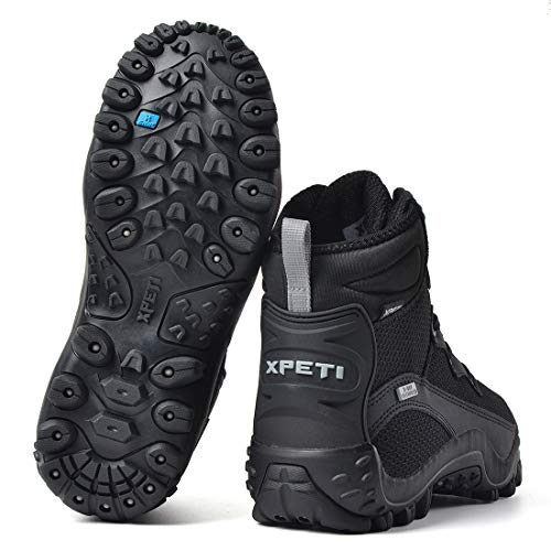 XPETI Women's Dimo Mid Waterproof Outdoor Hiking Boot Non Slip