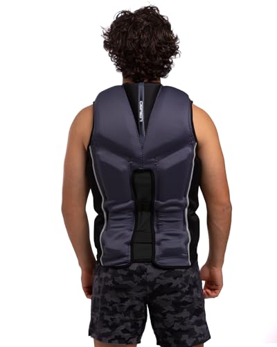 O'Brien Men's Recon US Coast Guard Approved Level 70 Buoyancy for Waterskiing, Wakeboarding, Surfing and Boating, Red, Large