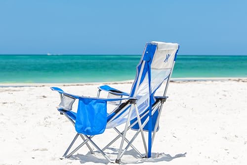 Kijaro Beach Sling Chair with Cooler Pocket - Various Fun Colors & Patterns - Perfect Beach Folding Chair and Camping Chai...