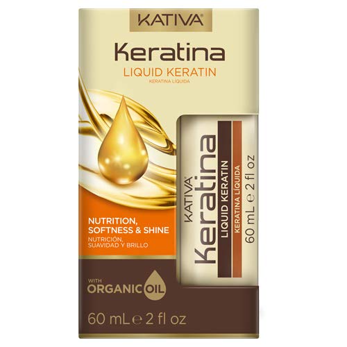 Kativa Keratina L  quida - Aceite de Keratina Hair Oil, 60 ml