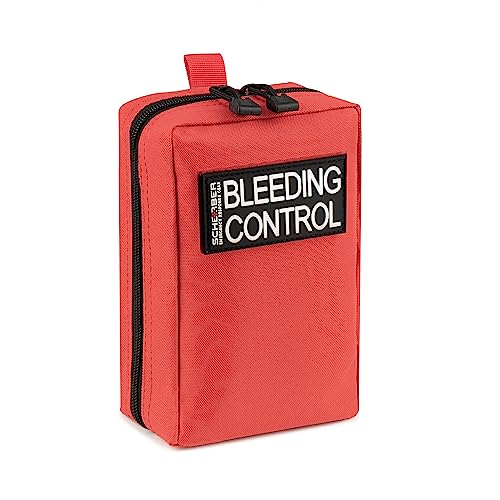 Scherber Public Access Bleeding Control Kit | Trauma Equipment, First Aid Supplies & NAR Tourniquet Pack for Gunshot Wound...