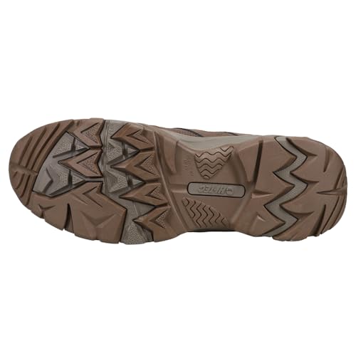 Hi-Tec Mens Ht Ravus Mid Wp Lace Up Hiking Hiking Casual Boots Ankle - Brown