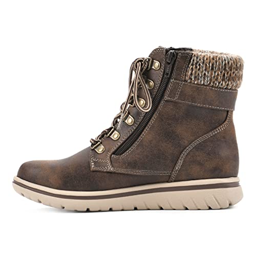 CLIFFS BY WHITE MOUNTAIN Women's Hearty Cushioned Hiker Ankle Boots