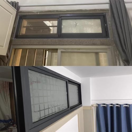House Horizontal Sliding Window,Basement Replacement Windows,Aluminum Sliding Window with Screen and Tempered Glass,Ventilation Windows for Sheds Chicken Coops, Bathroom Makeover Small Restroom,White