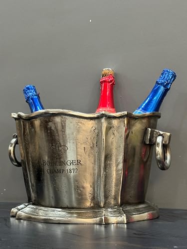 Wine Cooler Nickel | Duty Free | Ice Bucket Nickel | Champagne Cooler | Barware | Bar Decorative | Tableware