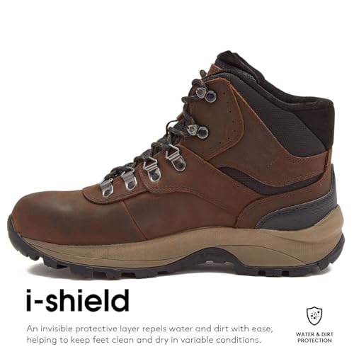 HI-TEC Men's Altitude VI I Waterproof Leather Hiking Boots - Black or Brown, Medium or Extra Wide