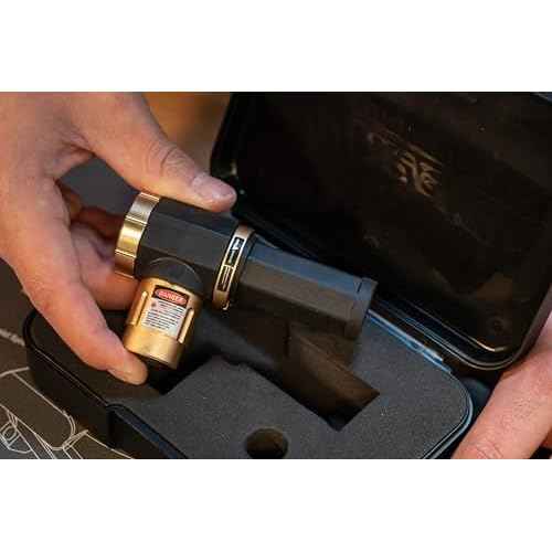 Professional Laser Bore Sighter with Magnetic Connection, Multiple Caliber Usage and Storage Case for Scope Mounting, Gunsmithing and Maintenance