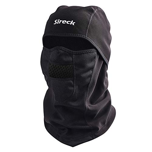 Sireck Cold Weather Balaclava Ski Mask, Water Resistant and Windproof Fleece Thermal Face Mask, Cycling Motorcycle Neck Wa...