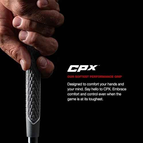 Golf Pride CPX Golf Club Grip - Quilted Texture Grip & Soft, Tacky Feel for Comfort & Control - Less Tension & More Power with Plus4 Technology