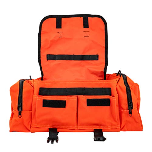 LINE2design First Responder Kit - Fully Stocked Professional Essentials Trauma Kit - EMS, EMT Paramedic Complete Lifeguard...