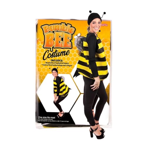 Kangaroo Bumble Bee Halloween Costume for Women and Toddlers - Funny Bumblebee Outfit for Halloween Cosplay Dress up Apparel