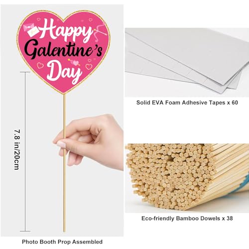 Galentines Day Decorations Photo Booth Props Galentines Decorations Photobooth Props Valentines Day Decor Kit for Ladies G...
