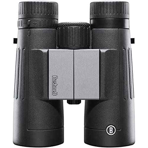 Bushnell PowerView 2 Binoculars, High-Definition Binoculars with Multi-Coated Lenses, Durable Aluminum Alloy Chassis, Wide Field of View, Ideal for Wildlife Observation, Hiking and Sporting Events