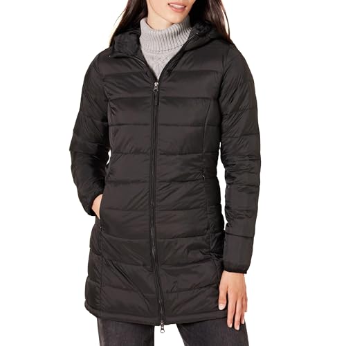 Amazon Essentials womens Lightweight Water-Resistant Packable Hooded Puffer Coat (Available in Plus Size)