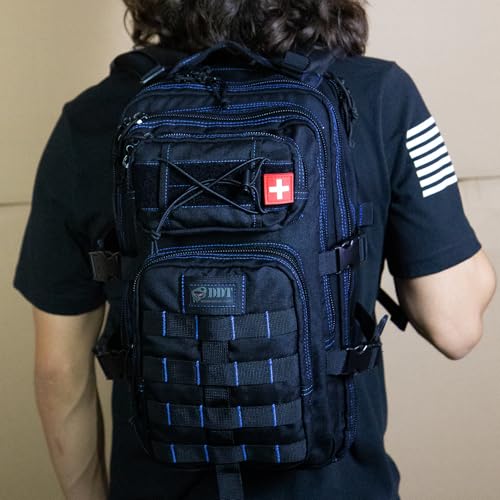 DDT Death Dealer Tactical Anti-Venom 24 Hour Assault EDC Backpack (Blueline)