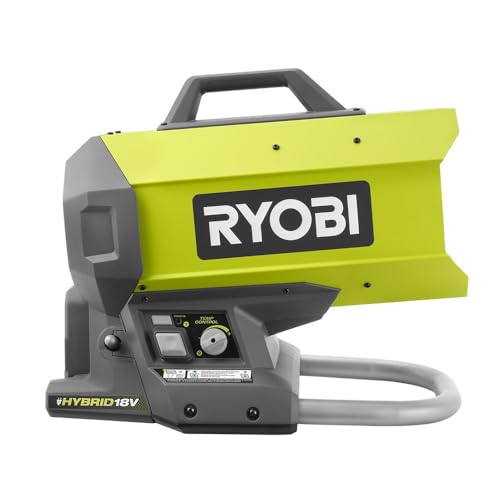 RYOBI 18V ONE+ Hybrid Forced Air Propane Heater