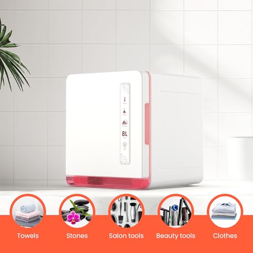 TASALON Professional Hot Towel Warmer Cabinet,Hot Towel Warmers for Facial Spa, Hair Beauty, Salon Equipment and Home, Perfect Temperature for Towel Warmer