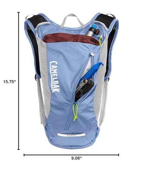 CamelBak Rogue Light 7 Hydration Backpack for Biking, Hiking, Festivals, Serenity Blue