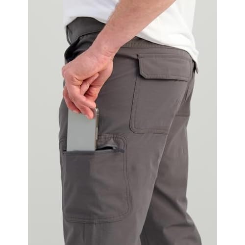 HUK Mens Next Level Pant, Quick-Drying Fishing Pants for Men