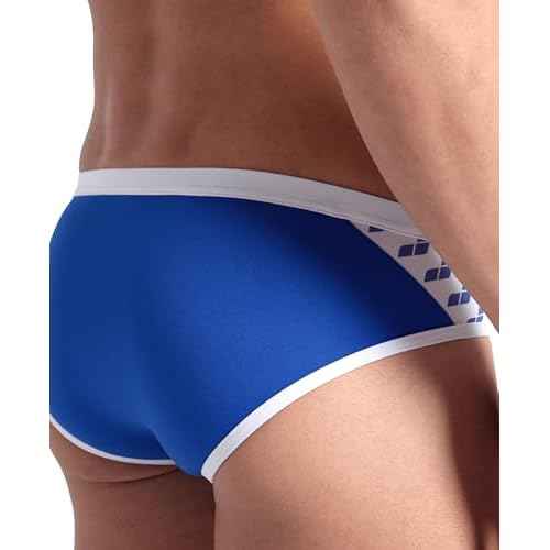ARENA Men's Icons Solid Swim Briefs Professional Training Swimsuit Sports Trunk