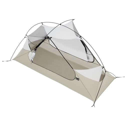 Thous Winds Camping Tent, 1 Person Lightweight Tent for Backpacking, Ultralight Easy Setup Waterproof Camping Tent, for Ou...