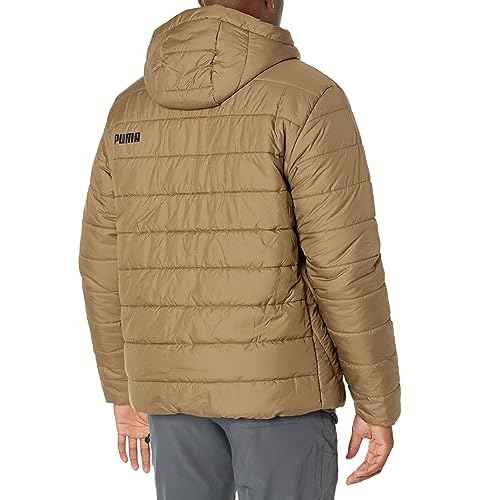 PUMA Men's Essentials Hooded Padded Jacket