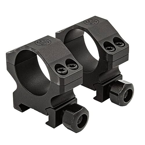 Sig Sauer Alpha1 34mm Tactical Hunting Shooting Durable Aluminum Powder Coated Mounting Scope Rings