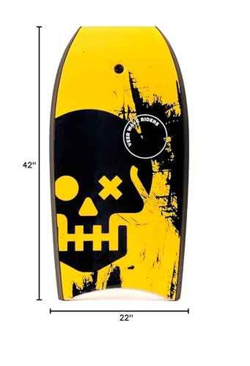 Veer Adult Body Board (Yellow)