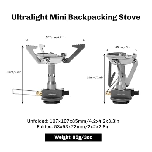 Fire-Maple Backpacking and Camping Stove Series | Outdoor Propane Camp Cooking Gear | Portable Pot/Jet Burner | Ideal for ...