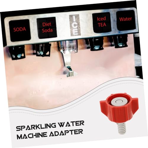 GLEAVI Plastic Bib Connector Adapter for Water Dispenser Beverage Tool for Juice Milk Wine Other Liquids Easy Installation...