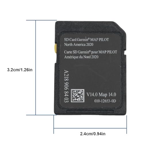 A2189068403 Navigation SD Card Fits for Mercedes Garmin Map Pilot B C E GLC 300 CLA 250 GLA 250 C300 SLC CLS CLA