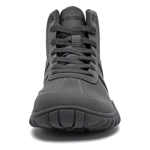 HOBIBEAR Unisex Wide Barefoot Boots for Mens Womens Hiking Outdoor Walking Shoes